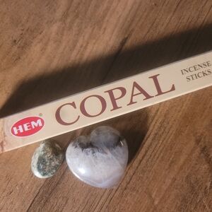 HEM Copal Incense Sticks with Stones